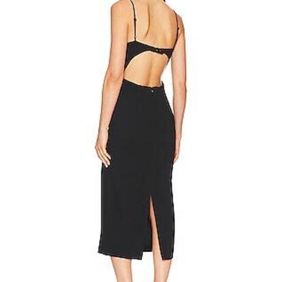 Bardot Vienna Midi Dress in Black - Picture 3 of 3